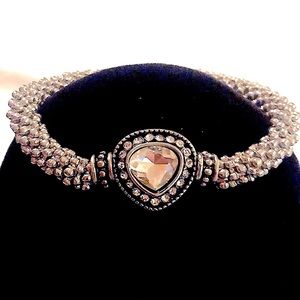 👗Heart Popcorn Pattern Bracelet